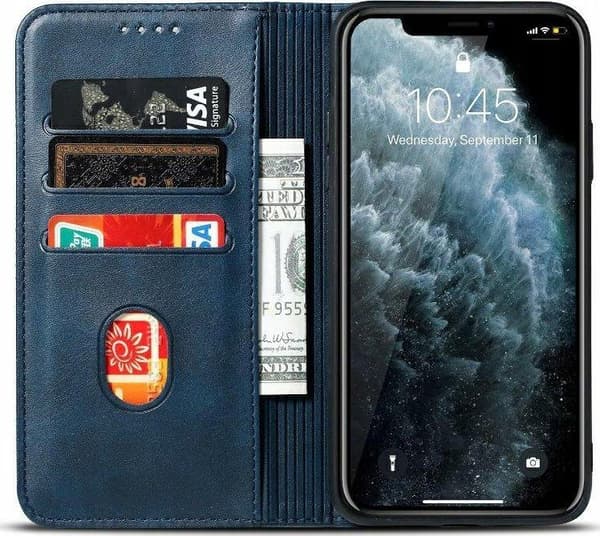 Marv Wallet Samsung A15 blå
