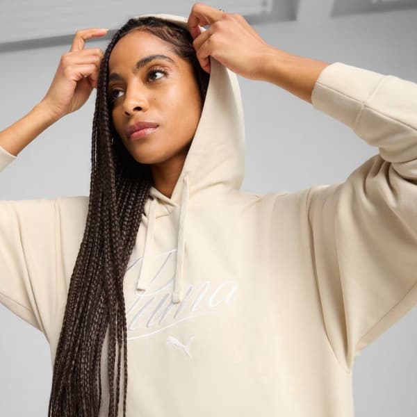 PUMA ess script comfort beige m