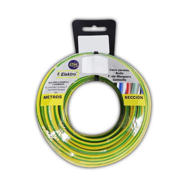 EDM Fleksibel bicolor kabel 50 meter