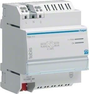Hager TXA111 Muuntaja KNX harmaa