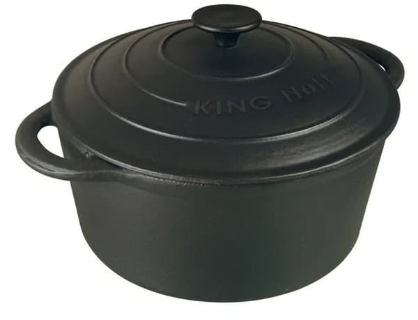 Kinghoff kh-2253 valurautapata 2.4l musta