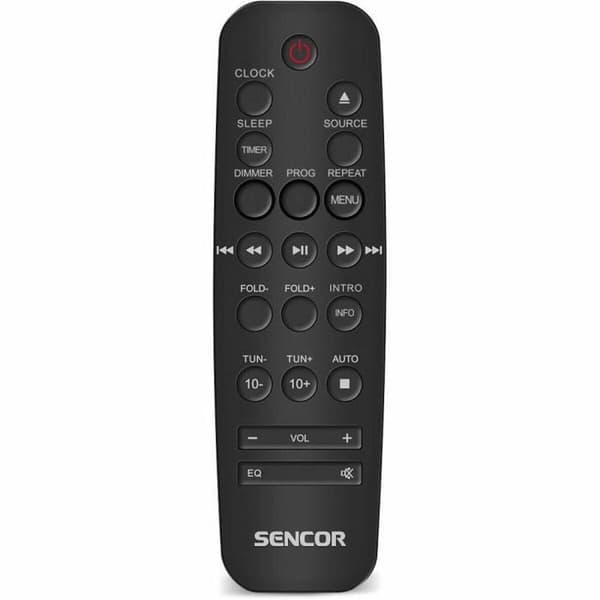 Sencor SMC 4600DBR Micro Hi-Fi System Bluetooth 30W Svart/Silver