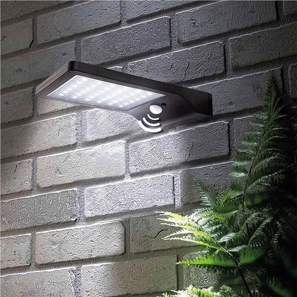 Aktiv projektor sol LED sort