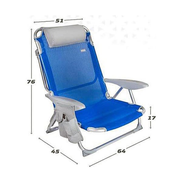 Aktive Fällstol Bleu 100 kg