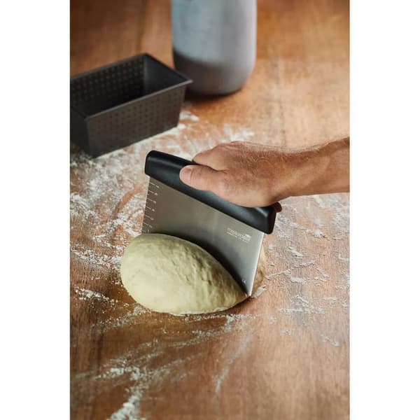 Aster dough scraper i rostfritt stål 15x7.5cm