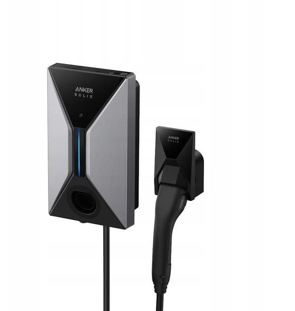 Anker SOLIX V1 11 kW Grå EV-lader