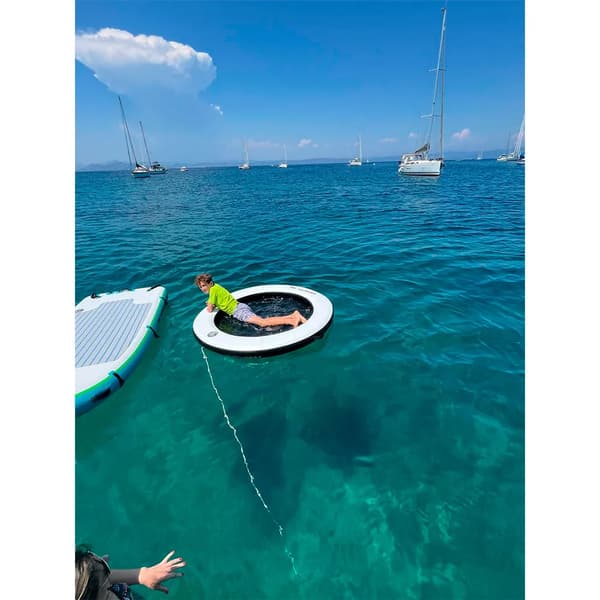 Tiki Factory Inflatable Hamac Silver 180 cm