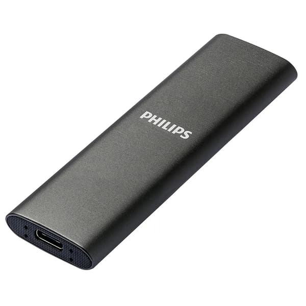 Philips Ulkoinen SSD 500GB Ultra Speed Harmaa