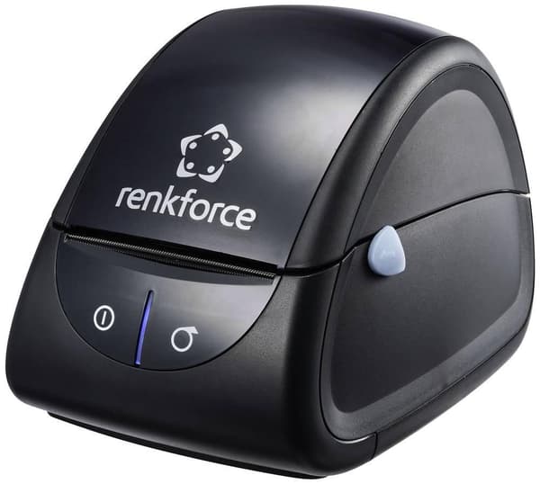 Renkforce RF-5469250 Etiketprinter sort 203 x 203 DPI