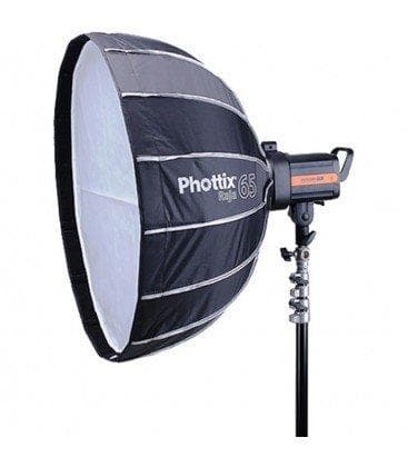 Phottix Raja Quick-Folding Softbox 65 cm - varmebestandigt materiale