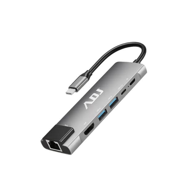 adj-progetti ADJ Docking Station USB-C Multiport 6 i 1