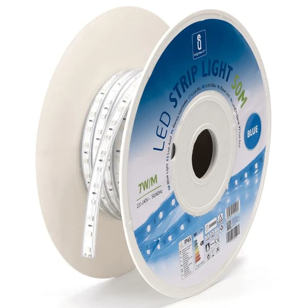 Aigostar b10302xso LED strip 50m blå 7W
