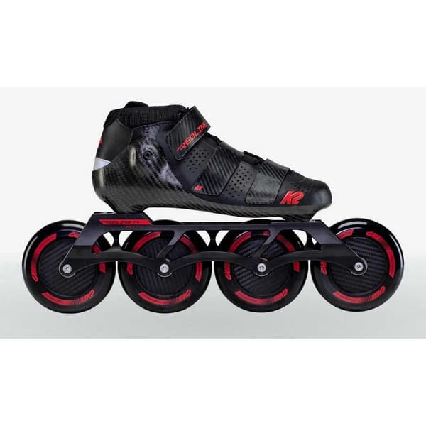 K2 Skates Redline 110 Sort/Rød