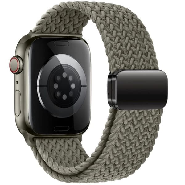 Tech-Protect Nylonmag smartwatch armbånd i Olive Gray