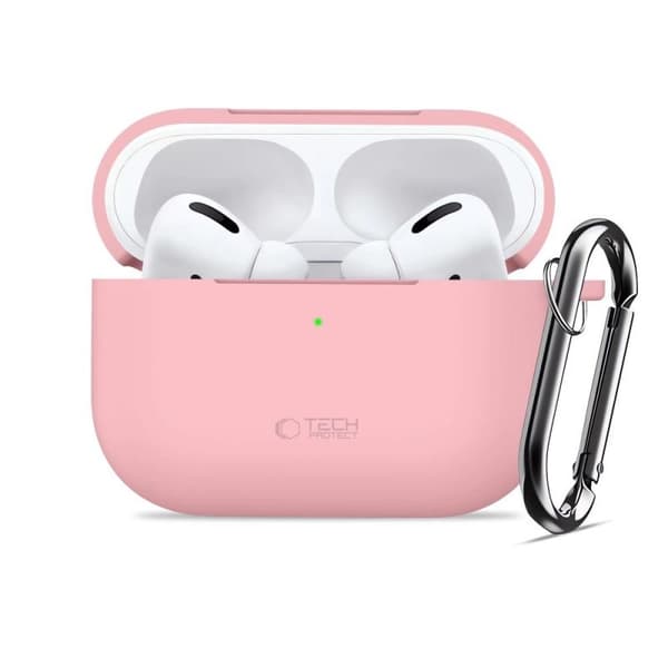 Tech-Protect silikonehakefodral AirPods Pro rosa