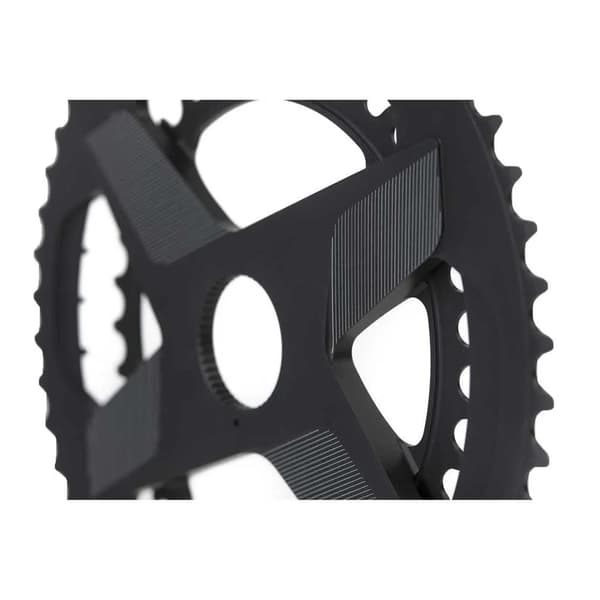 Rotor Suora Kiinnitys Pyöreä Ketjulevy 50/34T Musta