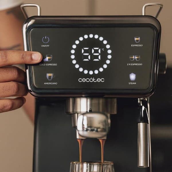 Cecotec Power Espresso Touch ColdBrew Musta 1.5L