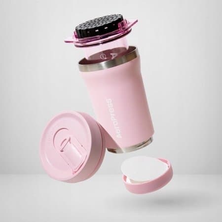 AeroPress Go Plus kaffebrygger Pink 300 ml