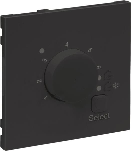 Legrand 765451 termostatöverdrag anthracit