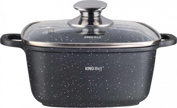 Kinghoff kh-1604 svart kastrull 5.5l