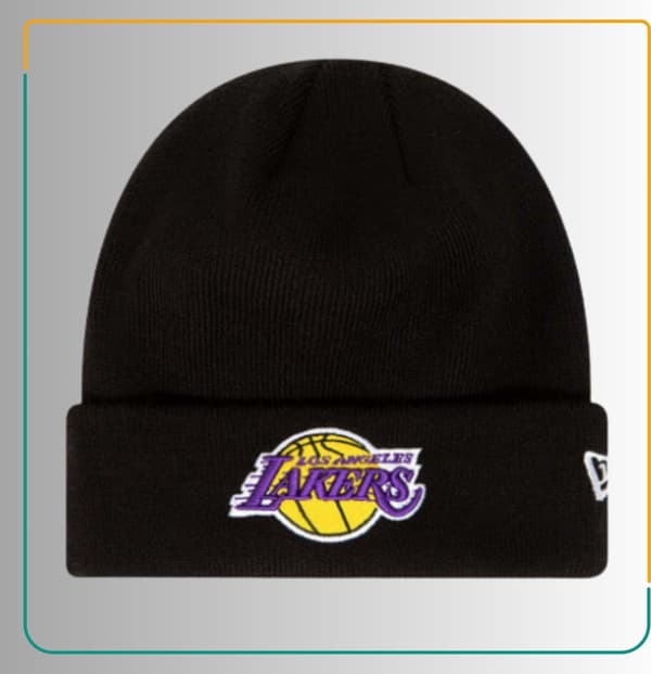 New Era Essential Cuff Beanie noir
