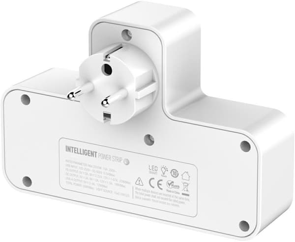 Beline blnph01 virtapistoke 2xUSB-A ja USB-C PD 20W, valkoinen