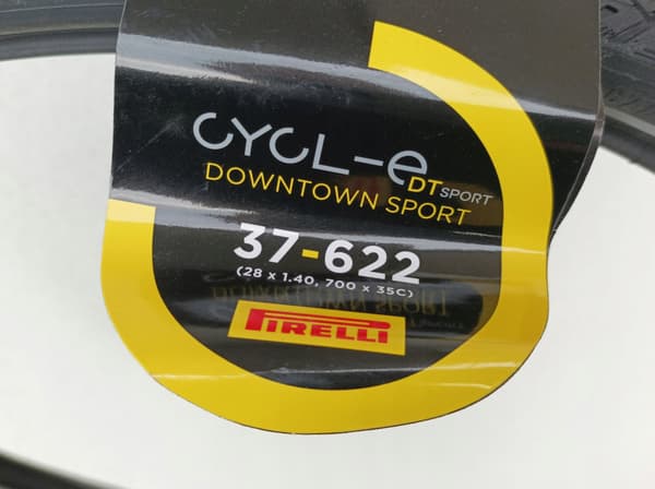 Pirelli Cycl-e DTS cykeldäck 700x37c svart
