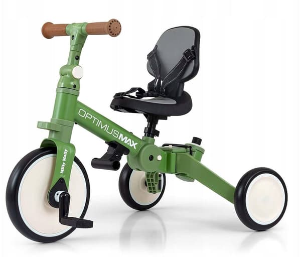 Milly Mally Cykel 5-i-1 Optimus Max Grøn
