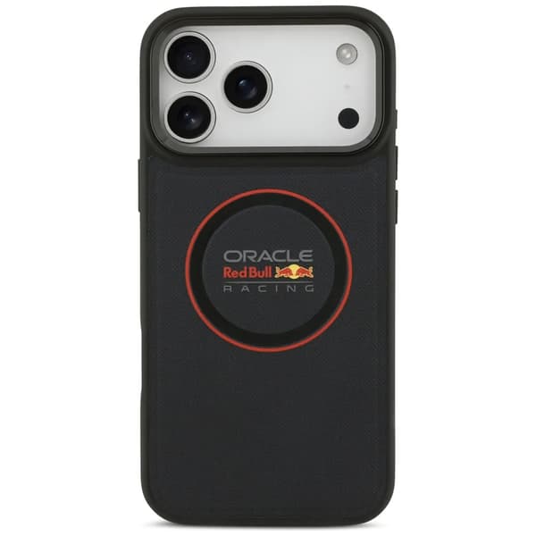Red Bull meshed red ring & metal buttons iPhone 17 Pro Max Navy Blue