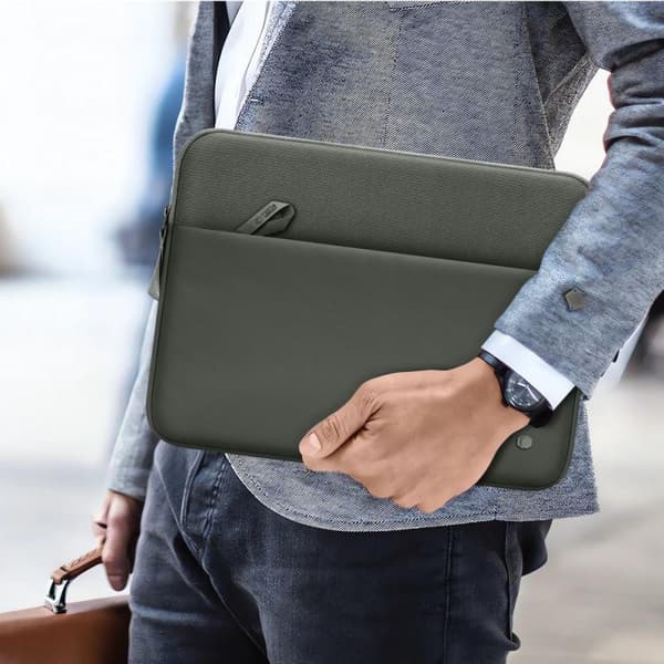 Tech-Protect laptopväska vert armée 15-16 tum