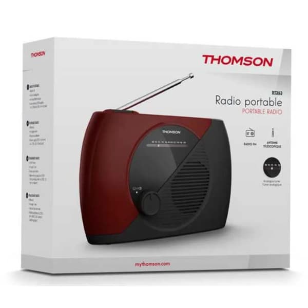 Thomson RT353 Rød/Sort
