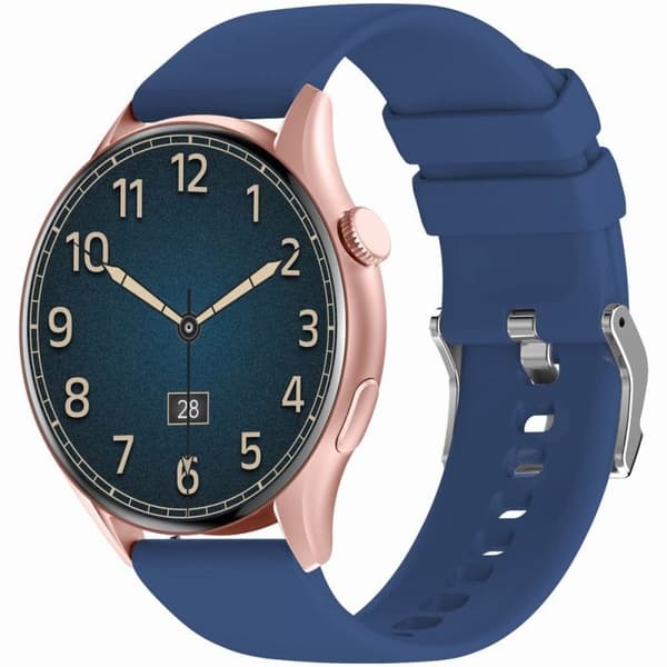 Gravity GT11-6 Smartwatch Rosaguld/Silikonrem