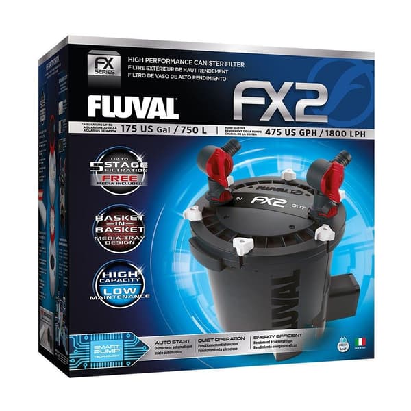 Exo Terra Fluval FX2 External Filter noir