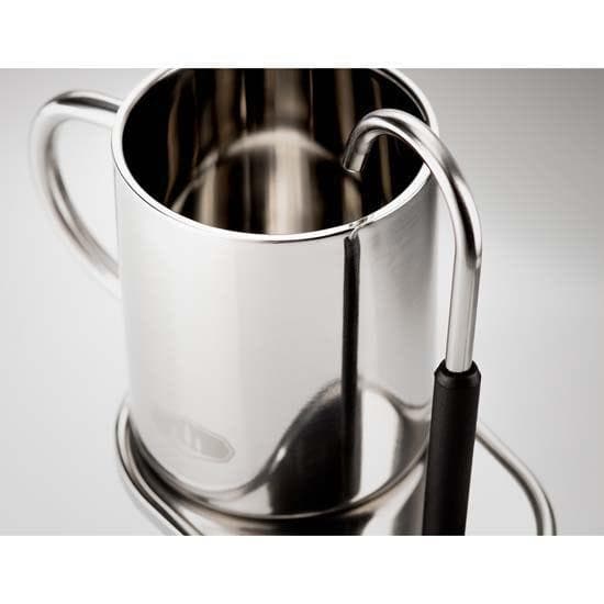 GSI Outdoors sæt 4 kop espresso maker i rustfrit stål, 0.28 liter