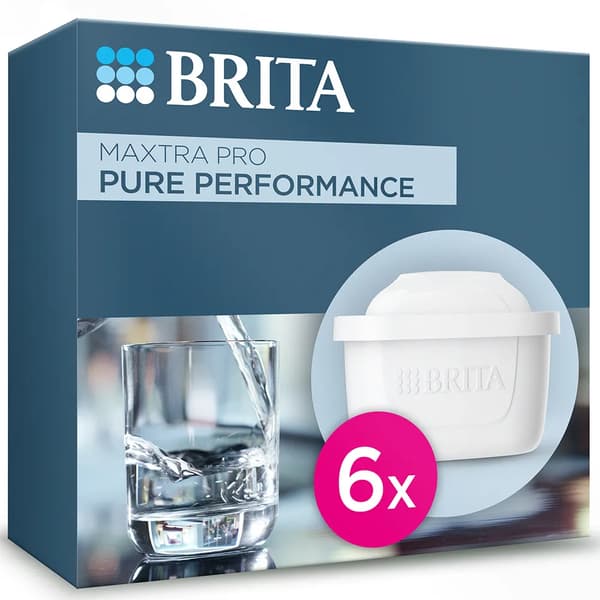 Brita Maxtra Pro vedenpuhdistuspatruuna 6-pack