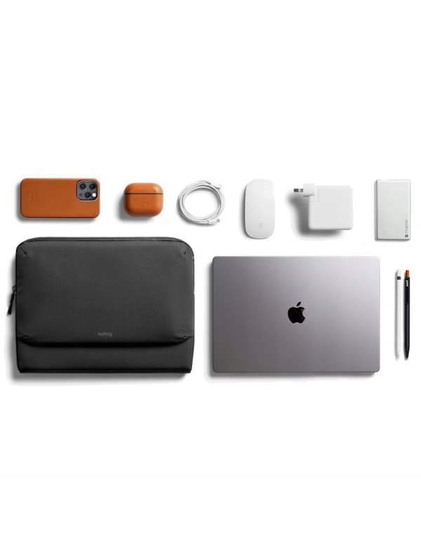 Bellroy Caddy 16 Laptop Sleeve Polstret Sort