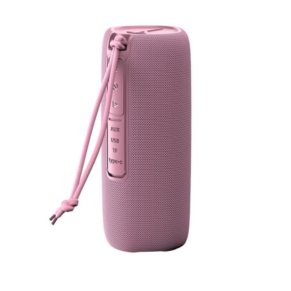 Forever BS-20 Bluetooth högtalare med RGB-belysning i rosa