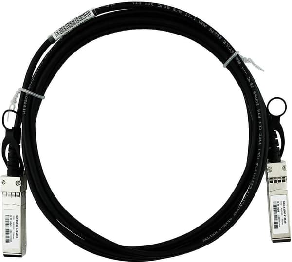 BlueOptics wv-cable-da-sfp-5-bl InfiniBand kabel 5m sort