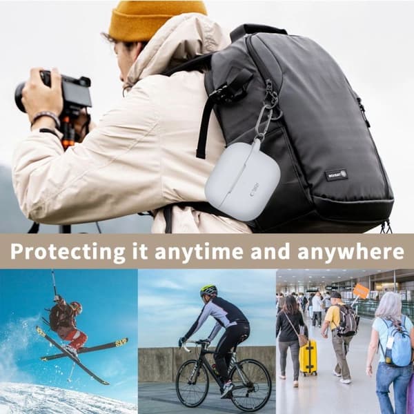 Tech-Protect silikonikoukku kotelo harmaa