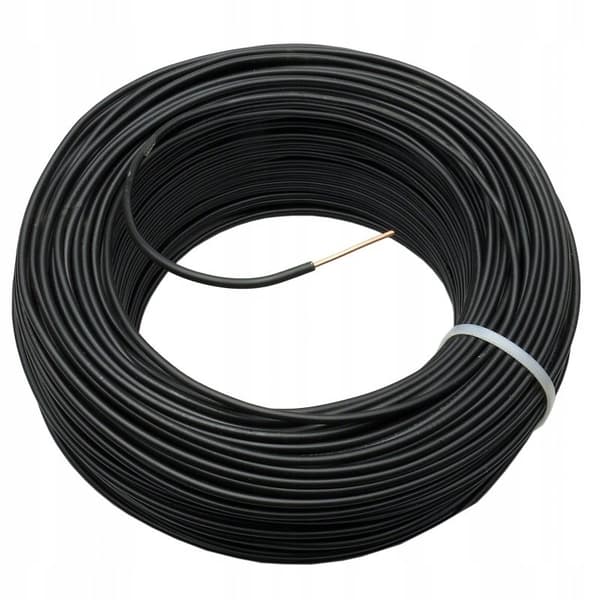 elektrokabel dy installationskabel 1.5 mm² sort 450/750V 100m