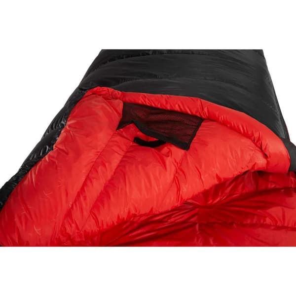 Nordisk vib 400 sovsäck Black/Fiery Red