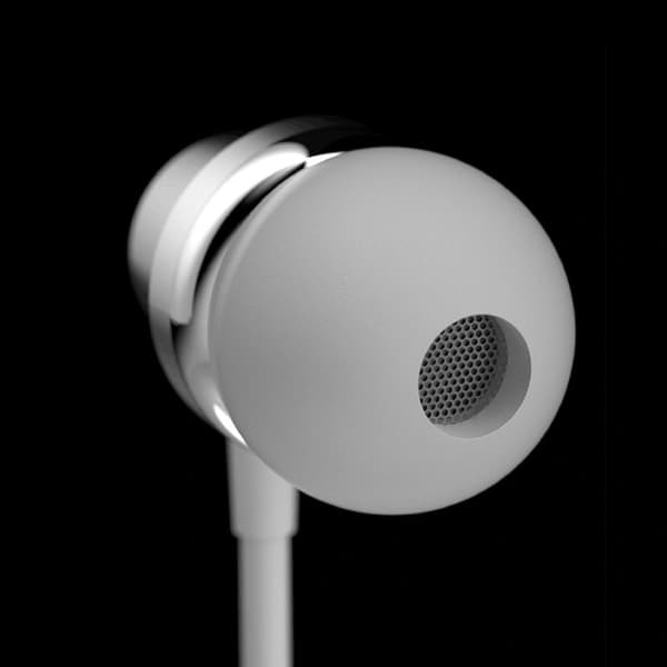 Dudao x10pro in-ear hörlurar 3.5mm mini jack vit