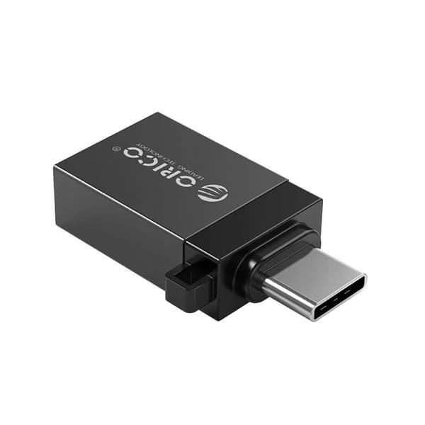 Orico cbt-ut01-bk-bp USB-C - USB-A-adapteri musta