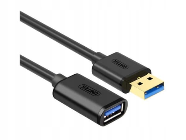 Unitek y-c459gbk USB forlængerkabel 2m sort
