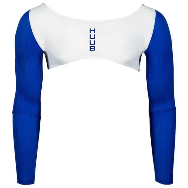 Huub Aero Bridge Armvärmare Vit/Blå