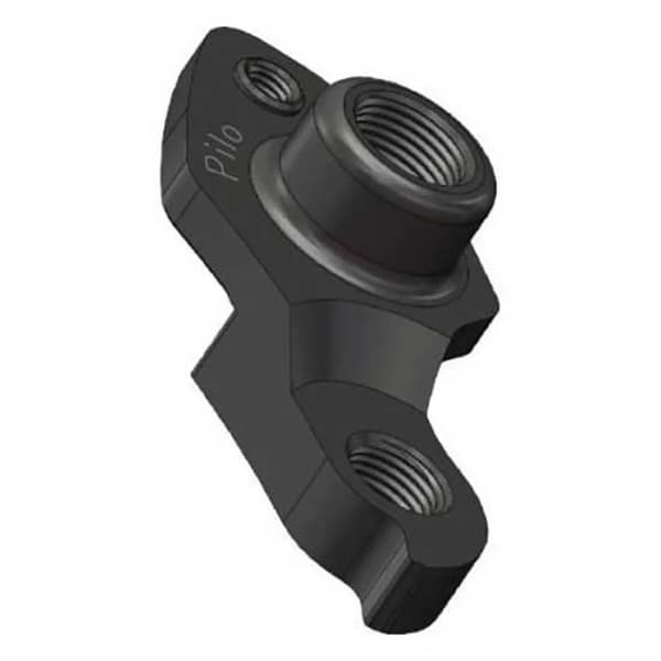 pilo d1087 aluminium gearskifter sort