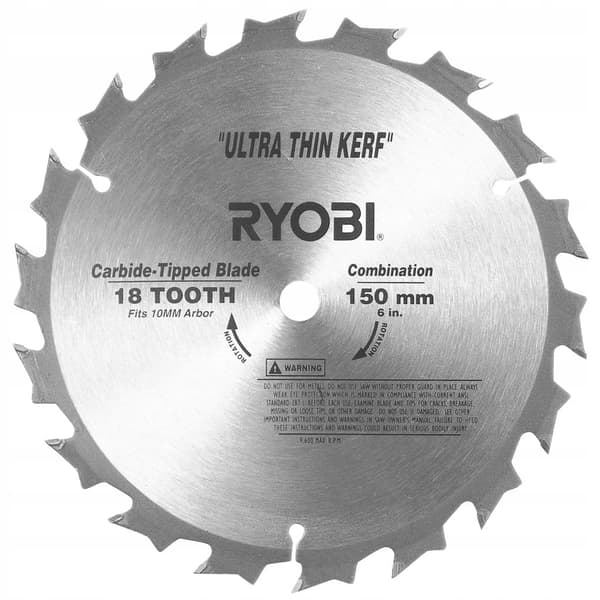 Ryobi CSB150A1 Ultra Thin Cirkelsågblad 150mm