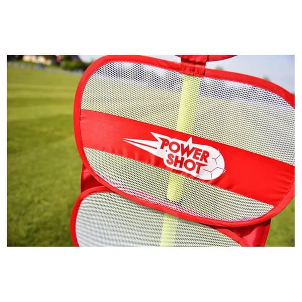 Shot Case powershot soccer training dummy wall röd/vit 150x50cm