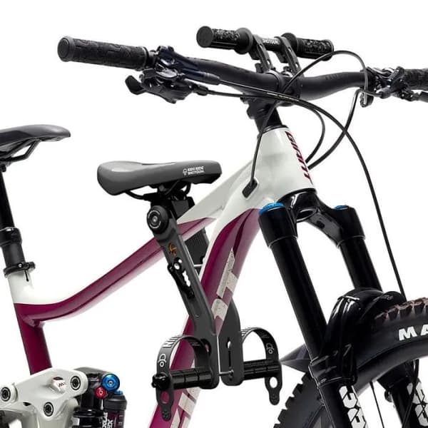 Shot Case combo 2.0 barncykelsäte och styre svart