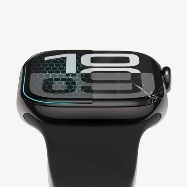 Tech-Protect lasi flex+ näytönsuojus 2-pack Garmin Venu 4 41mm musta